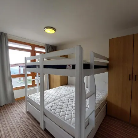 3 Pieces Aux Arcs 1800, Proche Pistes, Balcon, Piscine, Cheminee, Parking, 8 Pers. - Fr-1-411-850 * Les Arcs (Savoie)